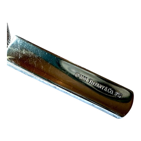 TIFFANY/ Tiffany 925 1837 bar pendant / necklace - Picture 5 of 7